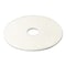 3M Low-Speed Super Polishing Floor Pads 4100, 27" Diameter, White, PK5 4100 - alternate 2